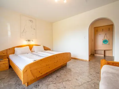 Ein Bett oder Betten in einem Zimmer der Unterkunft Anderla 1