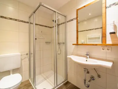 Ein Badezimmer in der Unterkunft Anderla 1