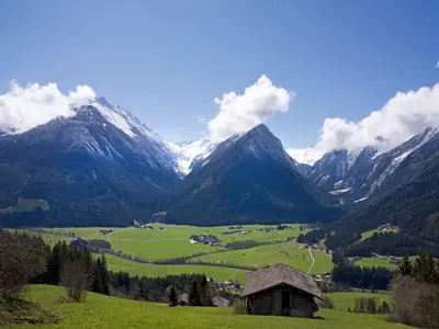 Naturlandschaft in der Nähe der Ferienwohnung