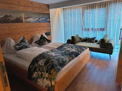 Ein Bett oder Betten in einem Zimmer der Unterkunft Apartment in Hohe Tauern near Wildkogel Arena