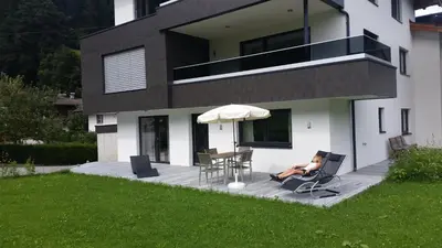 Ein Garten an der Unterkunft apArtment kAtrin & gerhArd