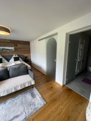 Ein Bett oder Betten in einem Zimmer der Unterkunft Haus Hager