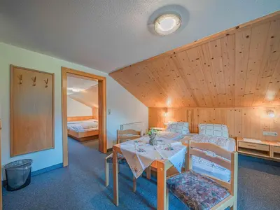 Ein Bett oder Betten in einem Zimmer der Unterkunft Landhaus Hotter 26