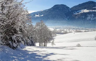 Ferienwohnung Mit Fernblick im Winter