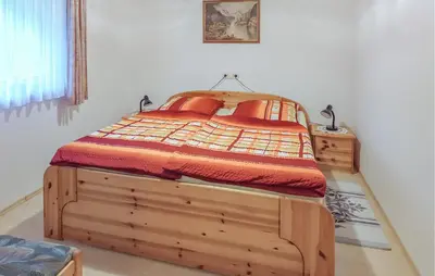 Ein Bett oder Betten in einem Zimmer der Unterkunft Ferienwohnung In Thiersee