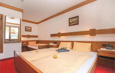 Ein Bett oder Betten in einem Zimmer der Unterkunft Attraktive Ferienwohnung