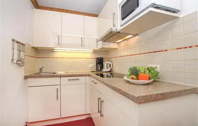 Küche/Küchenzeile in der Unterkunft Attraktive Ferienwohnung