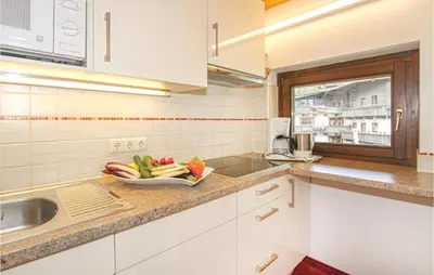 Küche/Küchenzeile in der Unterkunft Ferienwohnung - Kirchberg