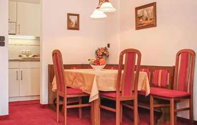 Küche/Küchenzeile in der Unterkunft Ferienwohnung - Kirchberg