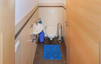 Ein Badezimmer in der Unterkunft Groeßere Ferienwohnung Itter