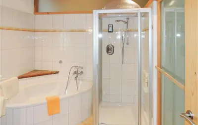 Ein Badezimmer in der Unterkunft Ferienhaus - Westendorf