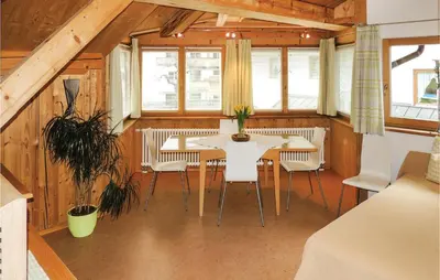 Ein Sitzbereich in der Unterkunft Ferienhaus - Westendorf