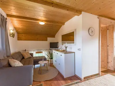 Küche/Küchenzeile in der Unterkunft Ferienwohnung Gabriele