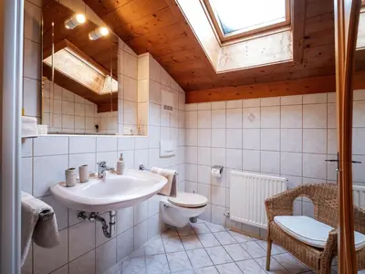 Ein Badezimmer in der Unterkunft Ferienwohnung Gabriele