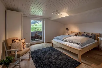 Ein Bett oder Betten in einem Zimmer der Unterkunft Finest Ski Chalet Leogang by All in One Apartments