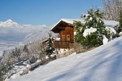 Chalet Irmi Hart im Zillertal im Winter