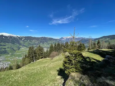 Naturlandschaft in der Nähe des Chalets