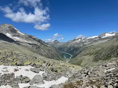 Naturlandschaft in der Nähe des Chalets