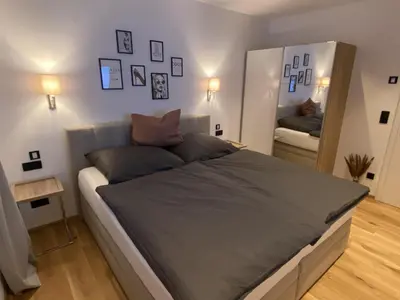 Ein Bett oder Betten in einem Zimmer der Unterkunft Seereith Apartments