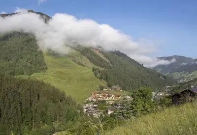 Naturlandschaft in der Nähe der Ferienwohnung