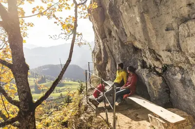 Naturlandschaft in der Nähe der Ferienwohnung