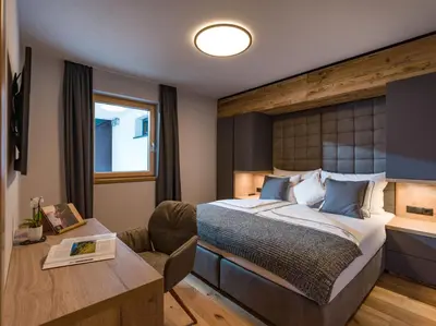 Ein Bett oder Betten in einem Zimmer der Unterkunft Van's Place, Luxury Apartment