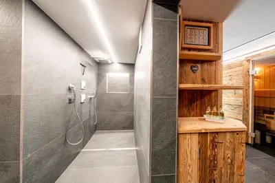 Ein Badezimmer in der Unterkunft Sonnentalhof