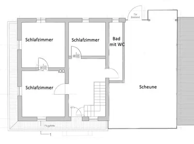 Grundriss der Unterkunft Sonnentalhof