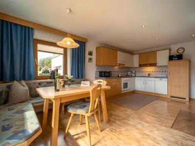 Küche/Küchenzeile in der Unterkunft Apartment Rohrmoser