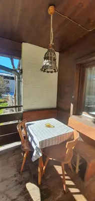 Ein Balkon oder eine Terrasse in der Unterkunft Henry‘s sweet home