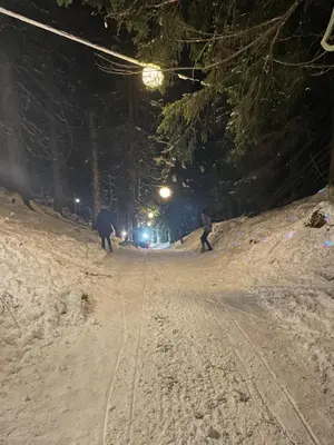 Das gemütliche Chalet im Bergdoktordorf Ellmau im Winter