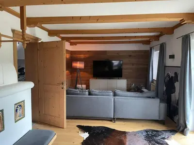 TV/Unterhaltungsangebot in der Unterkunft Das gemütliche Chalet im Bergdoktordorf Ellmau