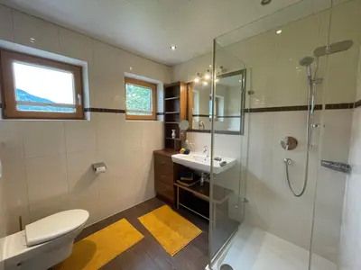 Ein Badezimmer in der Unterkunft Haus Gruber Theresia