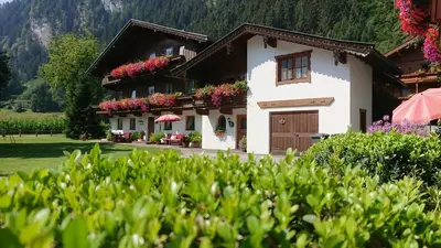 Das Gebäude in dem sich das Ferienhaus befindet