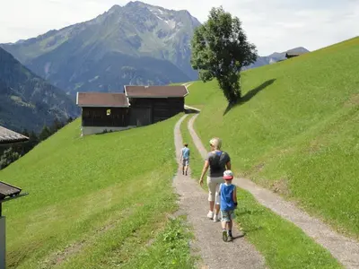 Naturlandschaft in der Nähe des Ferienhauses