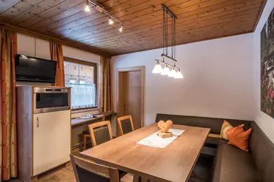 Küche/Küchenzeile in der Unterkunft Landhaus Gredler