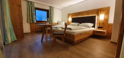 Ein Bett oder Betten in einem Zimmer der Unterkunft Ferienwohnung Kröll