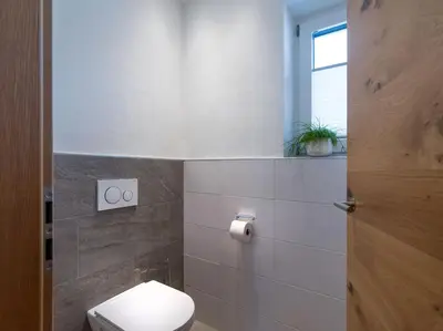 Ein Badezimmer in der Unterkunft Alps Holaus