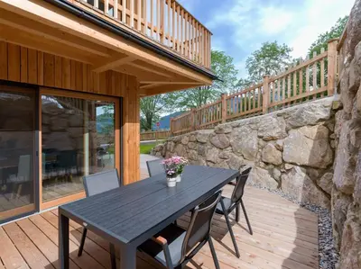 Ein Balkon oder eine Terrasse in der Unterkunft Penning.Tirol