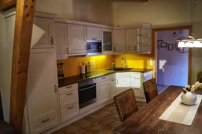 Küche/Küchenzeile in der Unterkunft Ferienwohnung Alpbachtal