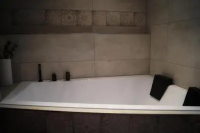 Ein Badezimmer in der Unterkunft Ferienwohnung Alpbachtal