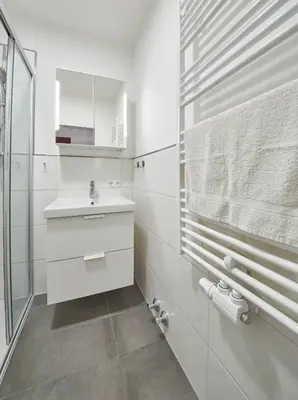 Ein Badezimmer in der Unterkunft Appartement Delight