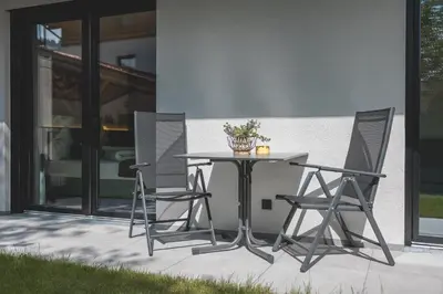 Ein Patio oder anderer Außenbereich in der Unterkunft Thalhof Apartments