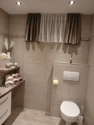 Ein Badezimmer in der Unterkunft Ferienwohnung Steinberger