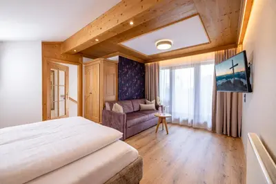 Ein Bett oder Betten in einem Zimmer der Unterkunft Ferienwohnungen Bäckenhaus