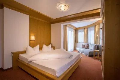 Ein Bett oder Betten in einem Zimmer der Unterkunft Ferienwohnungen Bäckenhaus