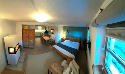 Ein Bett oder Betten in einem Zimmer der Unterkunft Lilly Fein