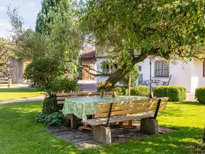 Ein Garten an der Unterkunft Anna Maria