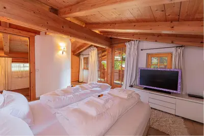 TV/Unterhaltungsangebot in der Unterkunft Das Kitz - deLuxe Chalet Valerie