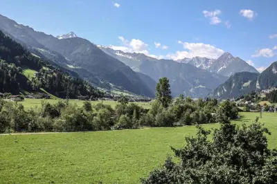Naturlandschaft in der Nähe des Gasthauses